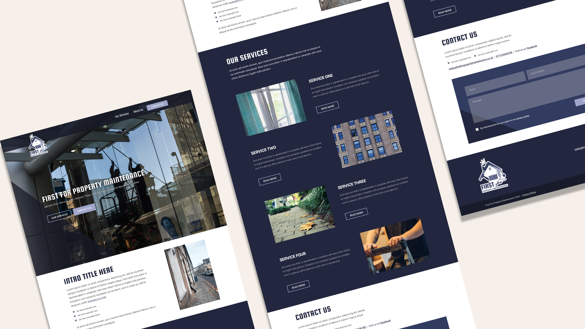 FFPM Homepage Concept